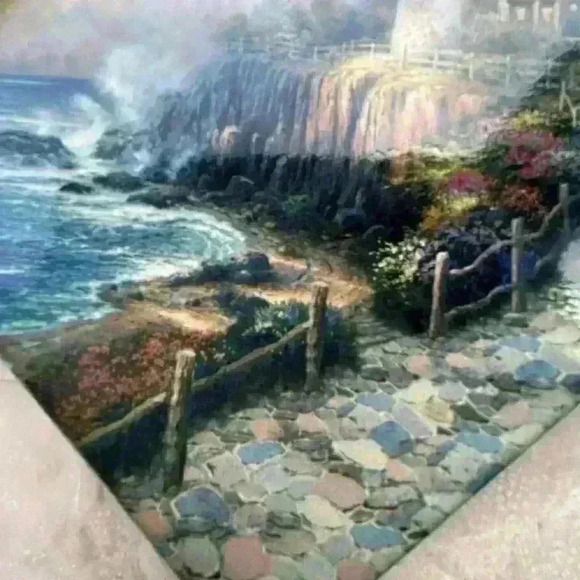 Thomas Kinkade First Edition Plate “A Light in the Dark” The Bradford Exchange - Picture 15 of 17